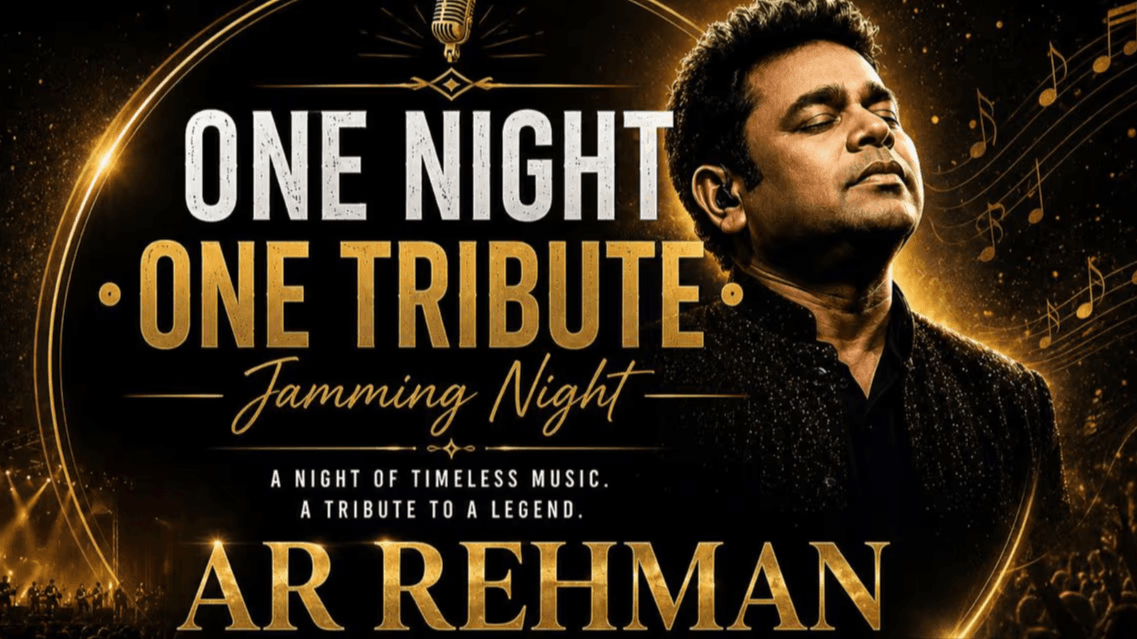 One Night, One Tribute – The A.R. Rahman Experience Jam